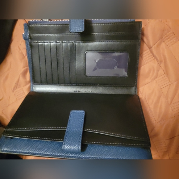 New Marc Jacobs Wallet (Blue) (nwt) - Picture 3 of 7